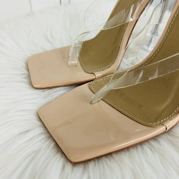 Gorgeous Fun EGO Champagne Pink Cake Stand Heels Party Prom Wedding - Picture 3 of 6